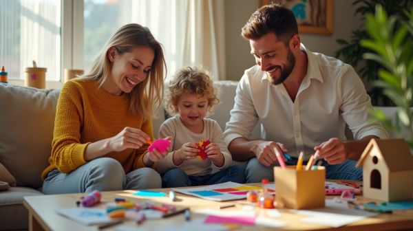 Éveillez la créativité familiale : projets diy à découvrir